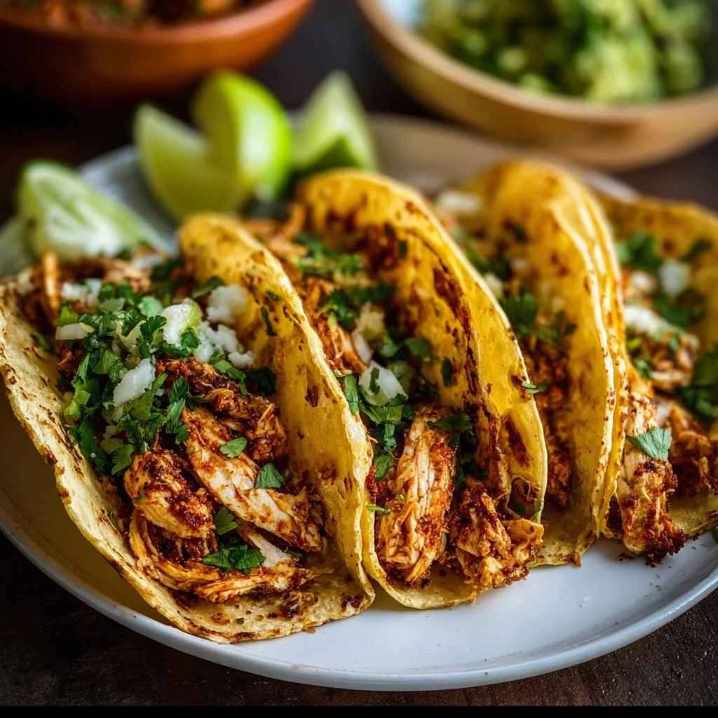 Ridiculously Easy 20-Minute Chicken Tacos