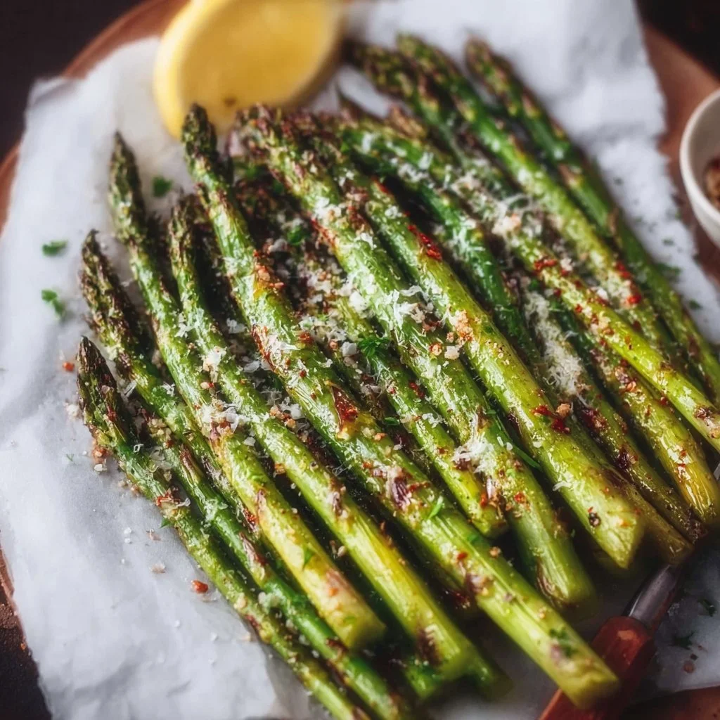 Roasted Parmesan Asparagus