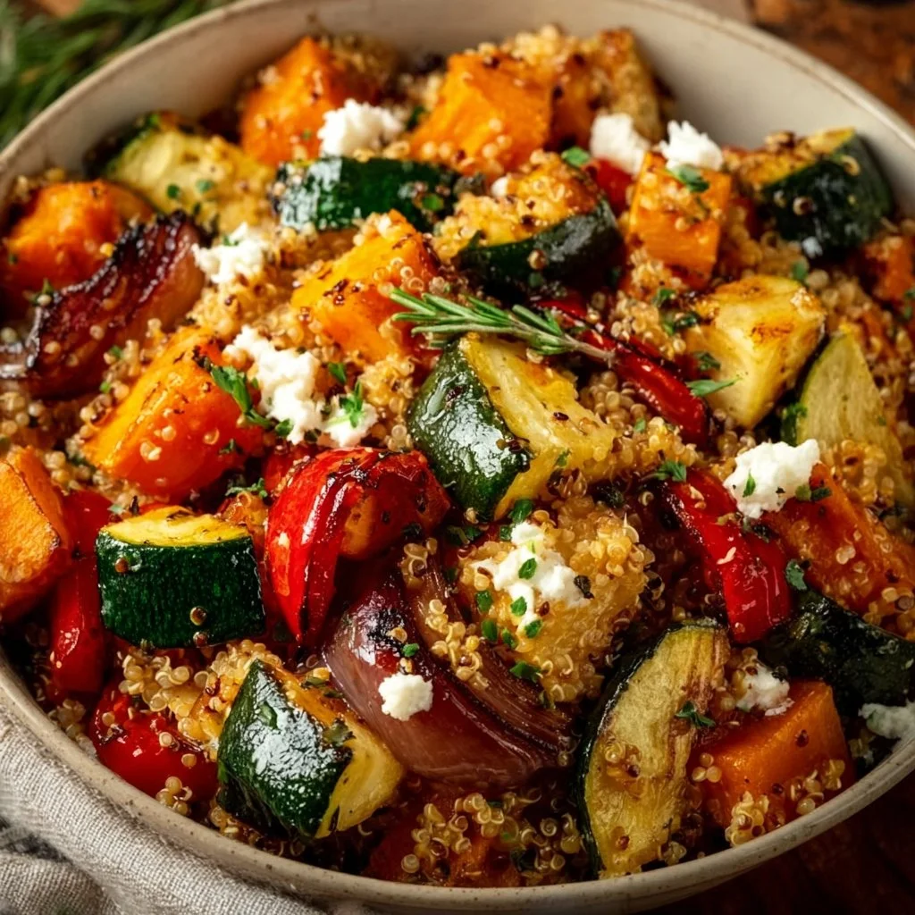 Roasted Vegetable Quinoa Bowl