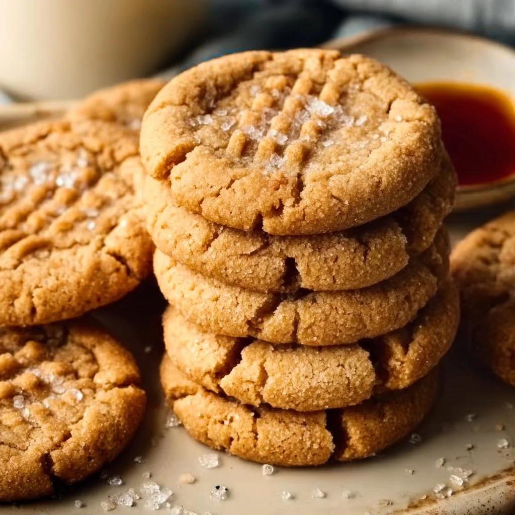 Soft & Chewy Peanut Butter Cookies That Melt in Your Mouth