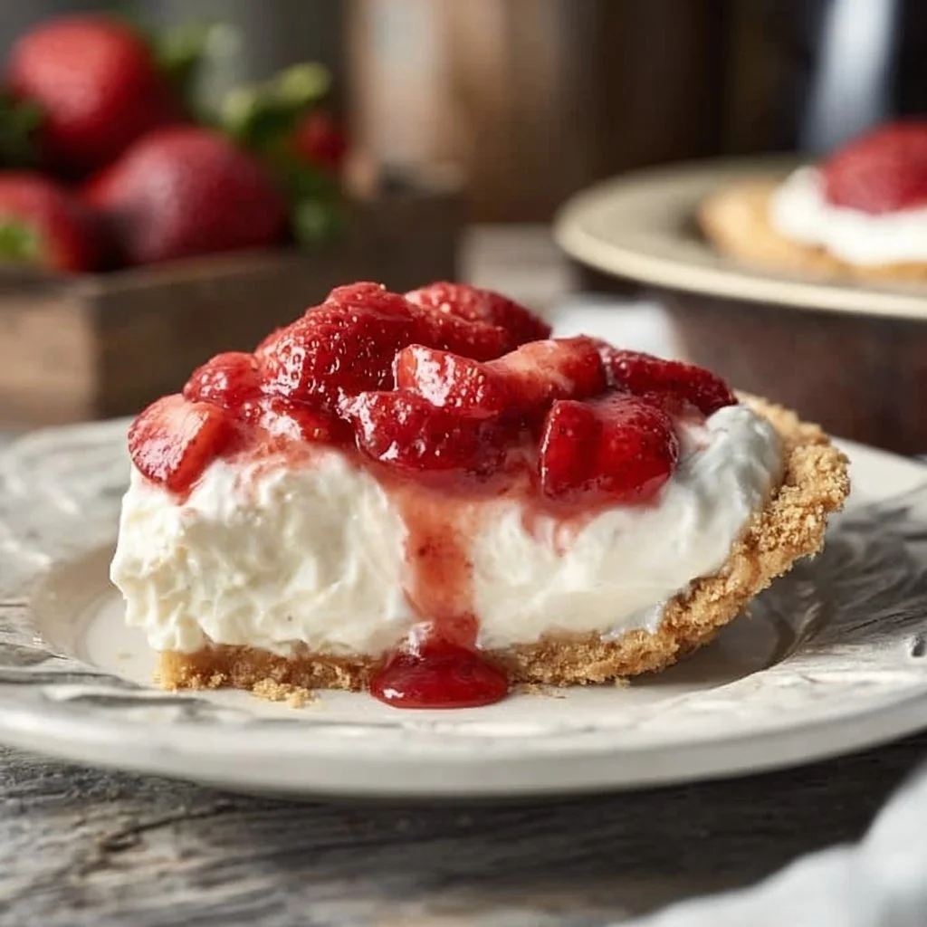 Strawberry Cream Pie