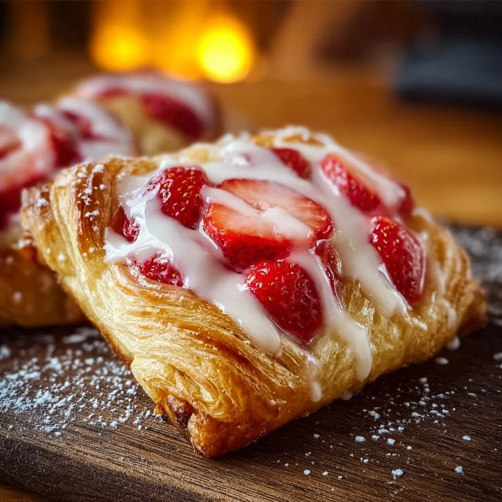 Strawberry Danish