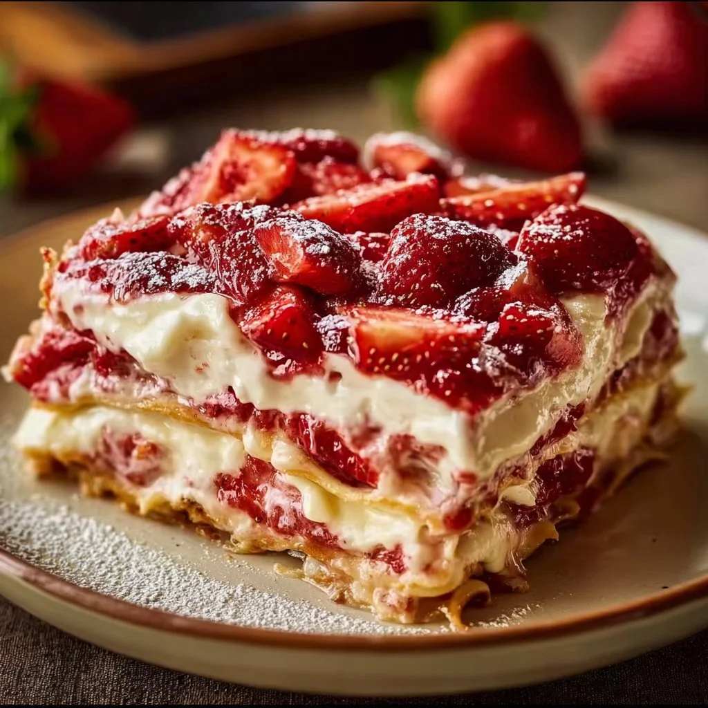 Strawberry Lasagna