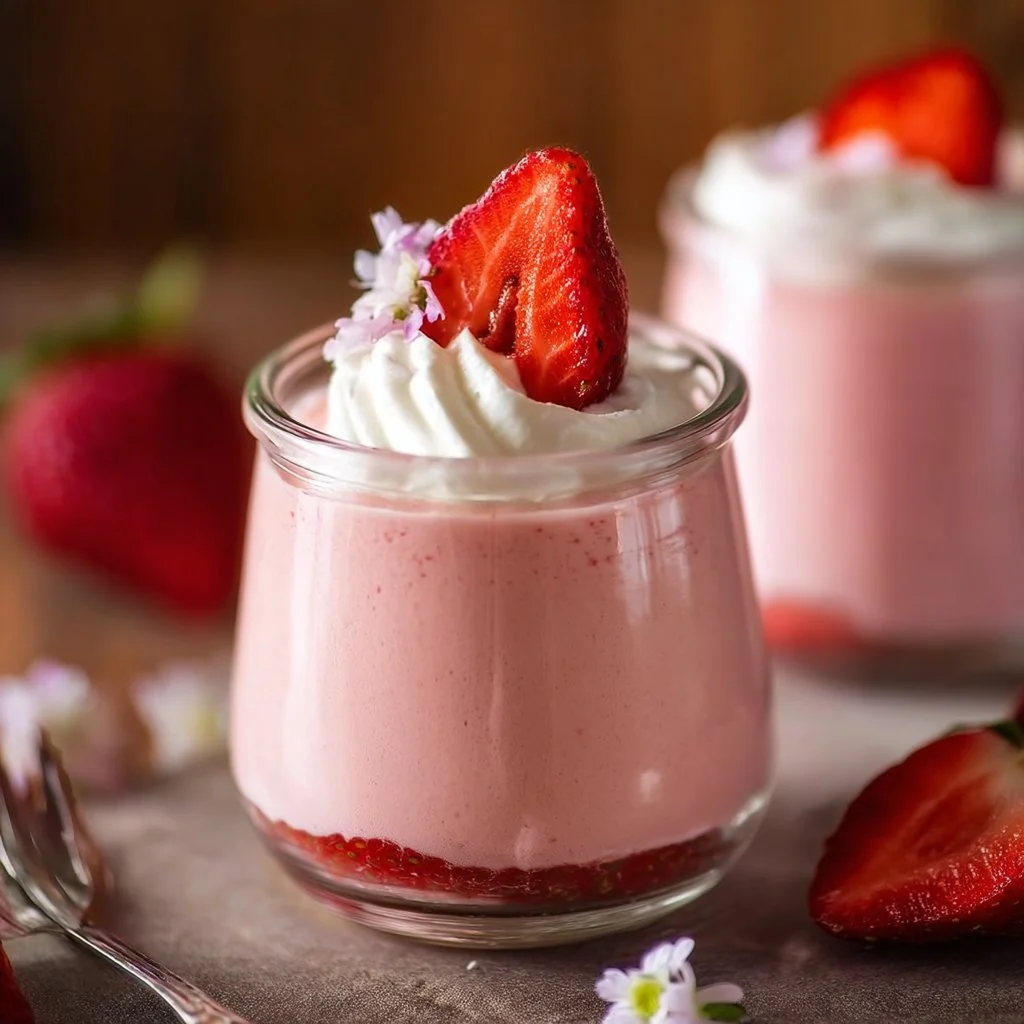 Strawberry Mousse Dessert 2 Strawberry Mousse - A Delightful and Fluffy Dessert