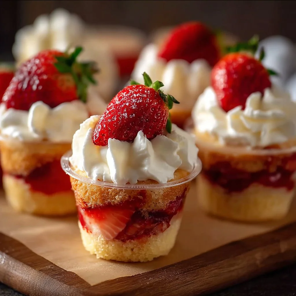 Strawberry Shortcake Cups