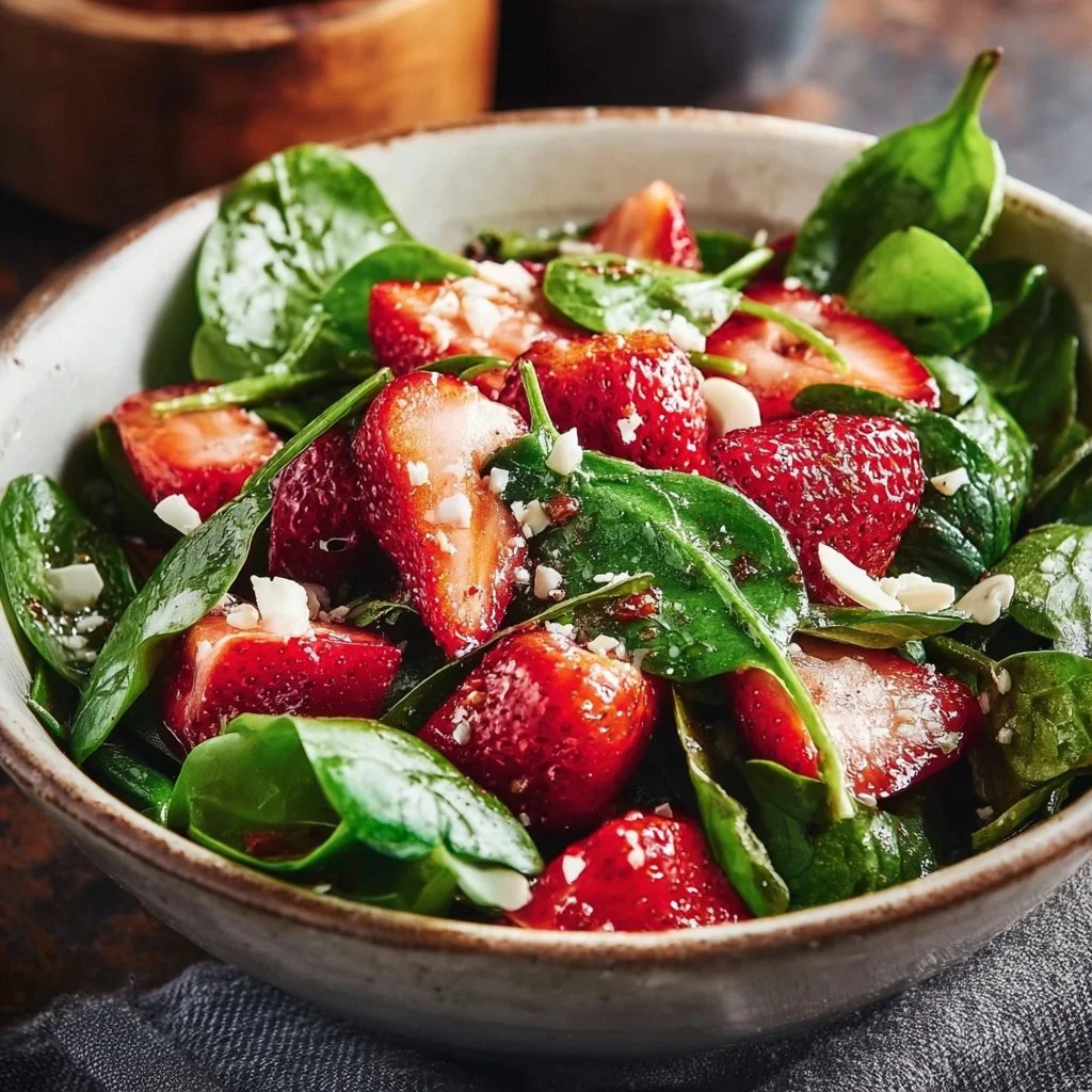 Strawberry Spinach Salad
