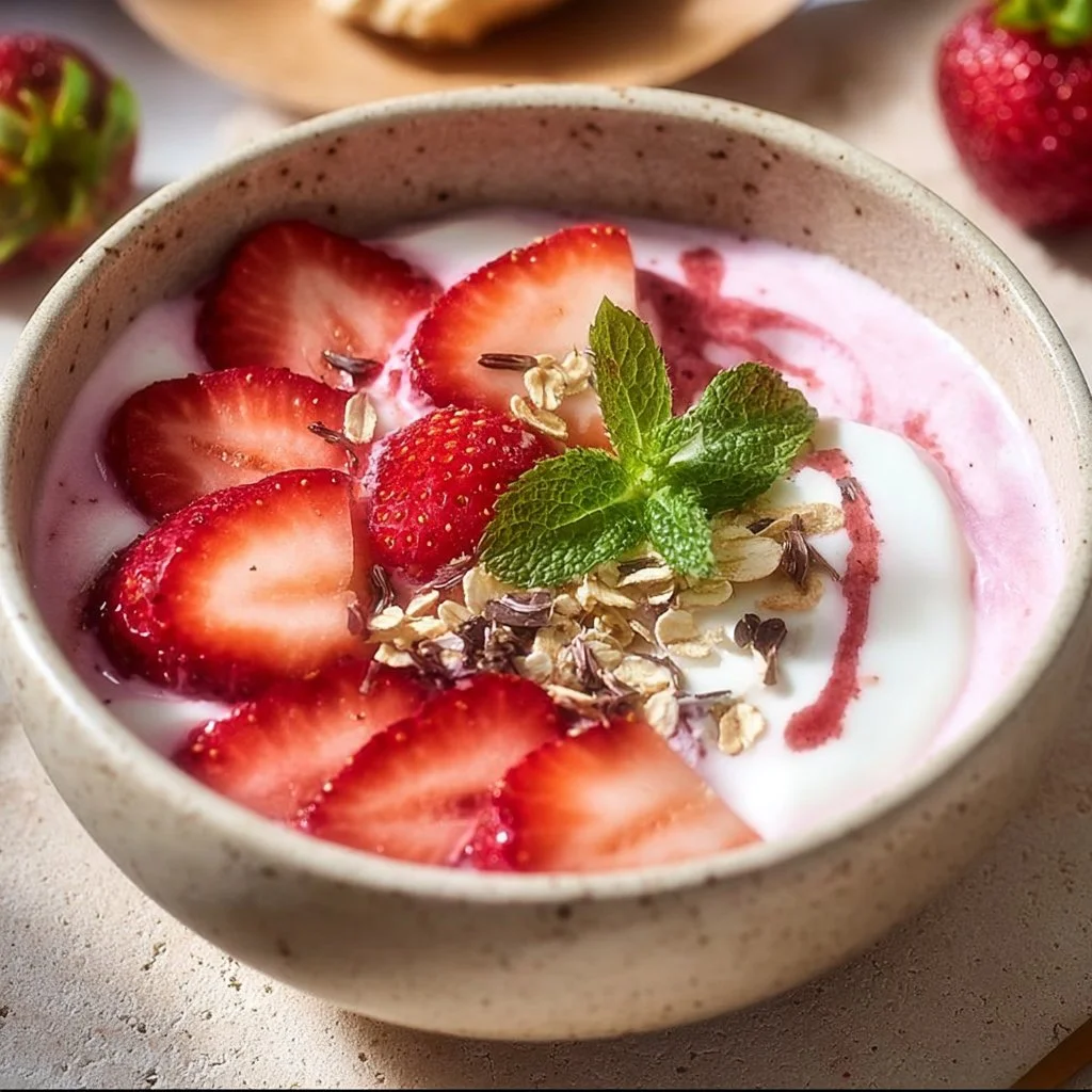 Strawberry Yogurt Bowl