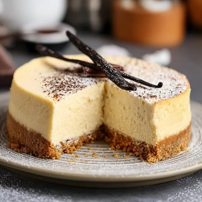 Vanilla Bean Brown Butter Cheesecake