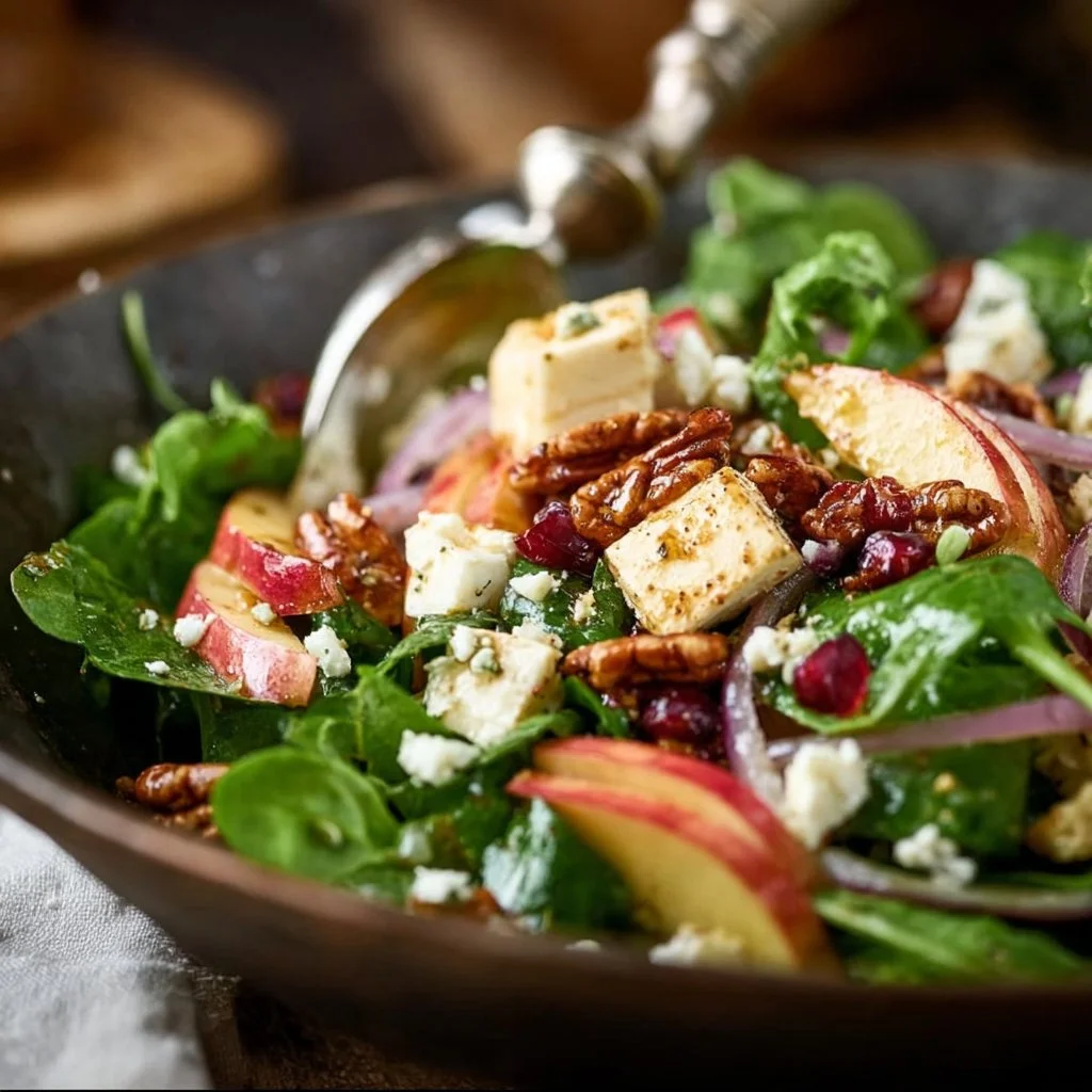 Winter Apple Feta Salad