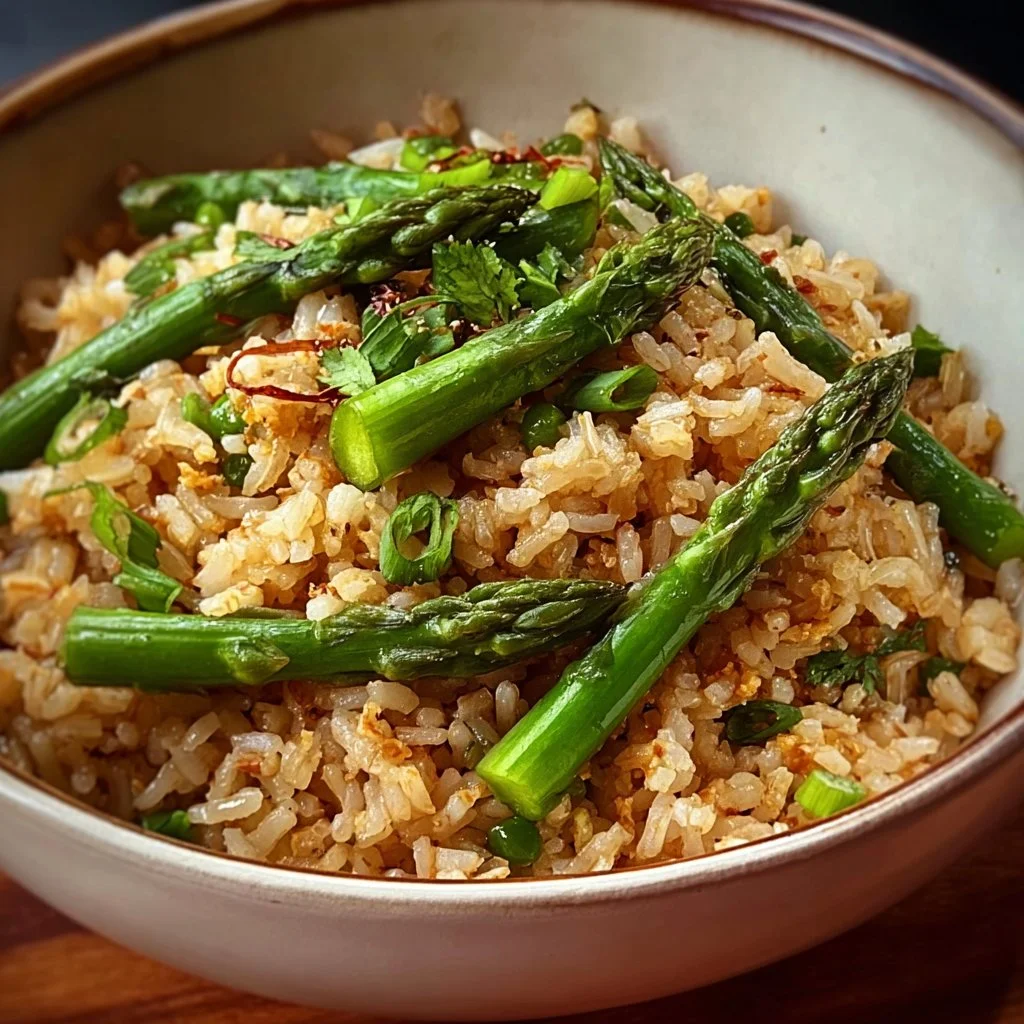 Zesty Asparagus and Ginger Fried Rice for Quick Weeknight Dinners