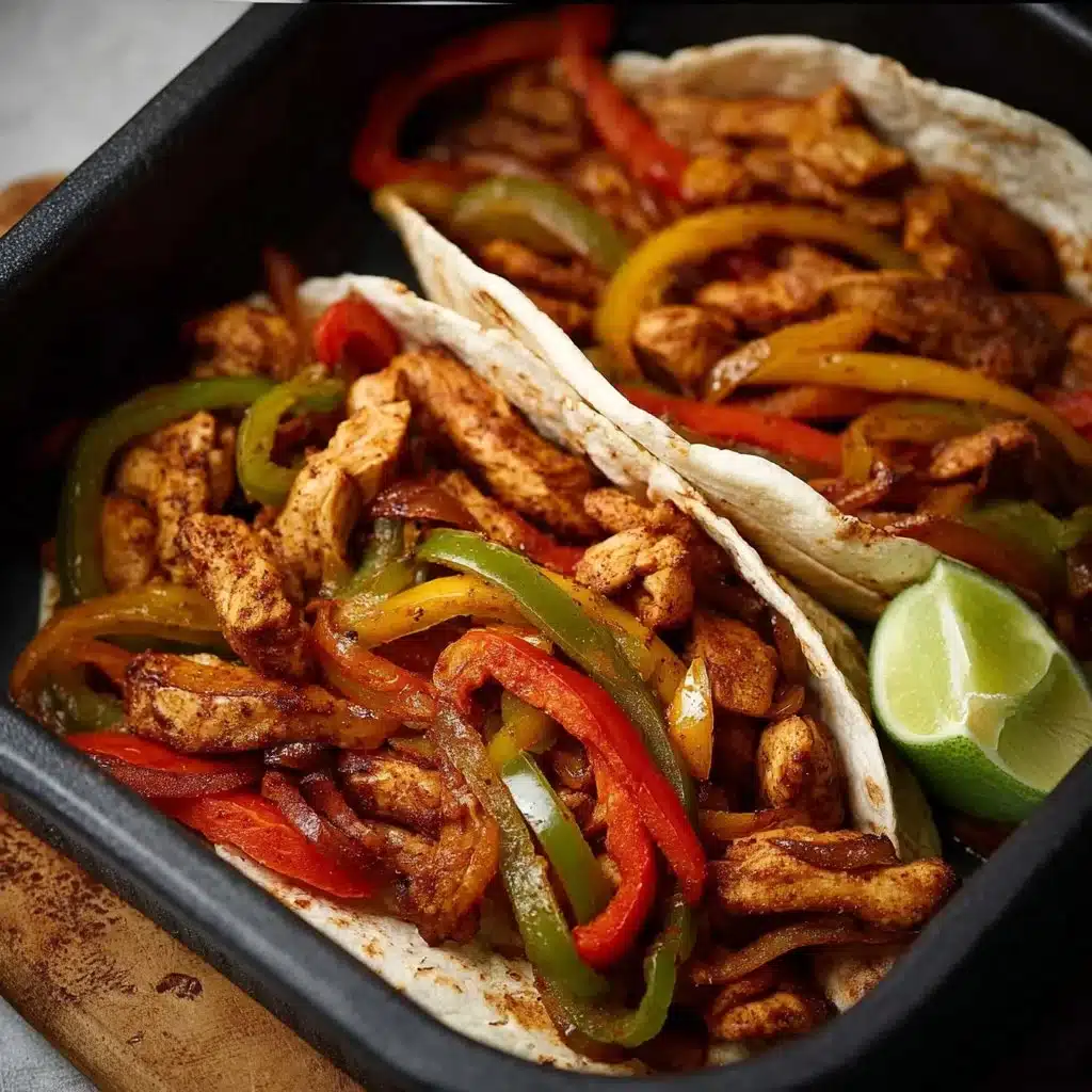 Air Fryer Chicken Fajitas