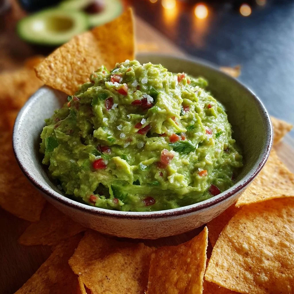 Amazing 10-Minute Classic Guacamole and Chips
