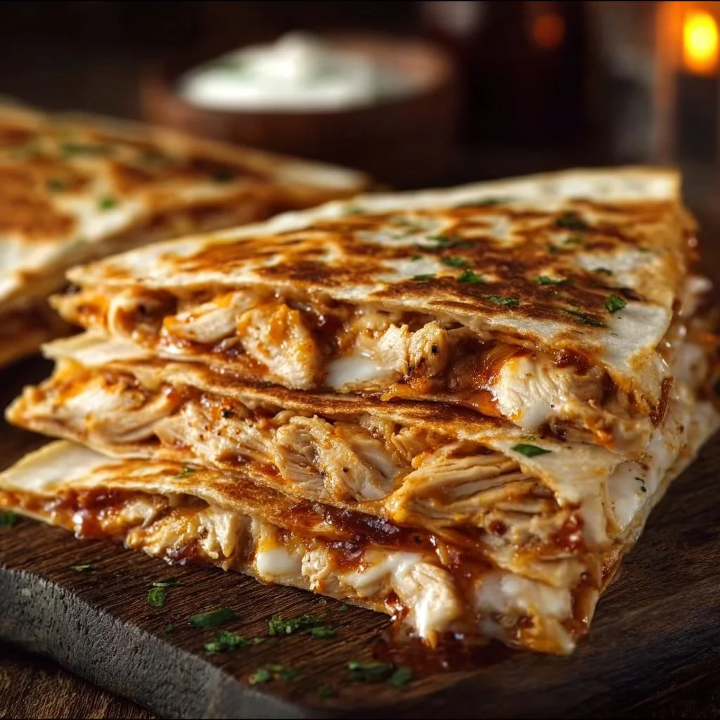 Authentic Chicken Quesadilla