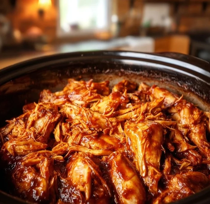 BBQ Chicken in the Crockpot