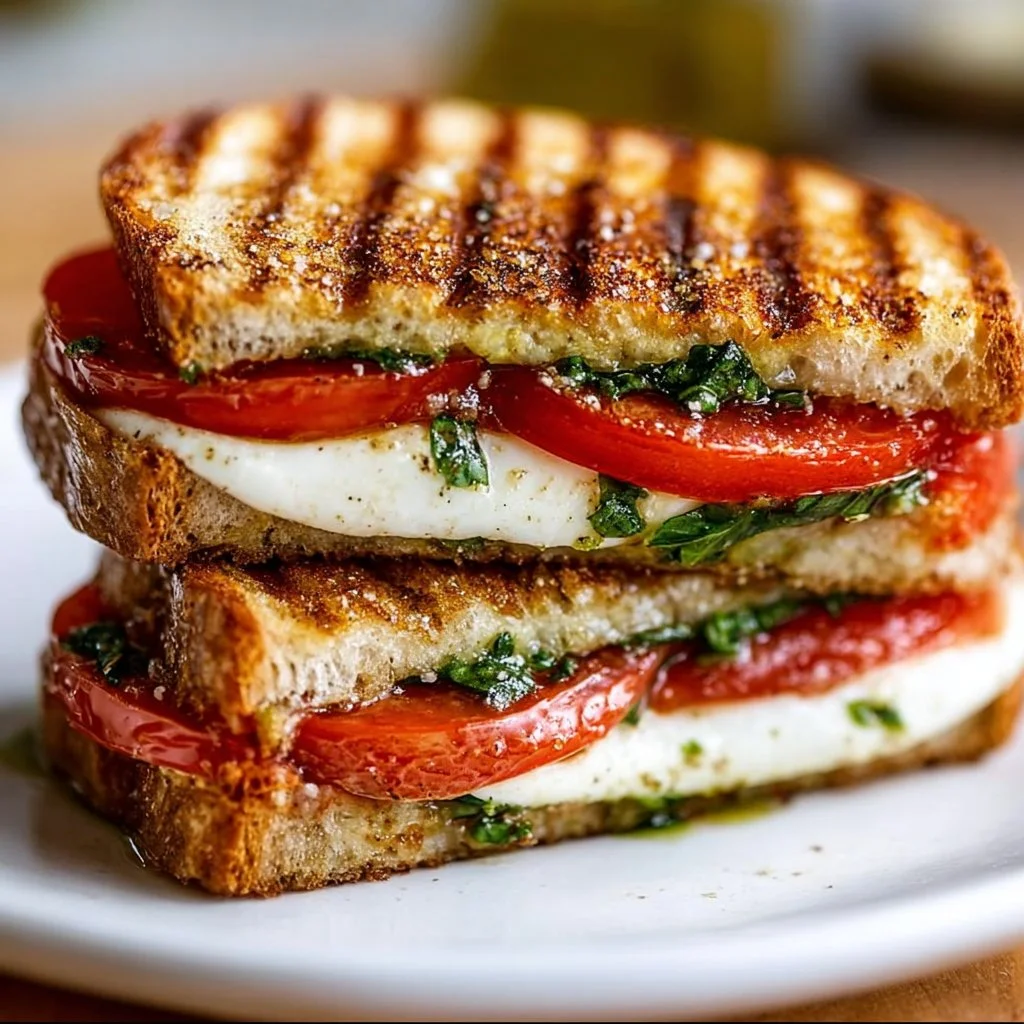 Caprese Panini – A Tasty Delight