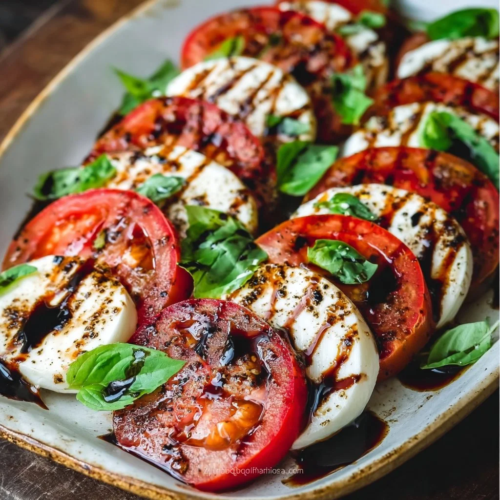 Caprese Salad with Balsamic Glaze