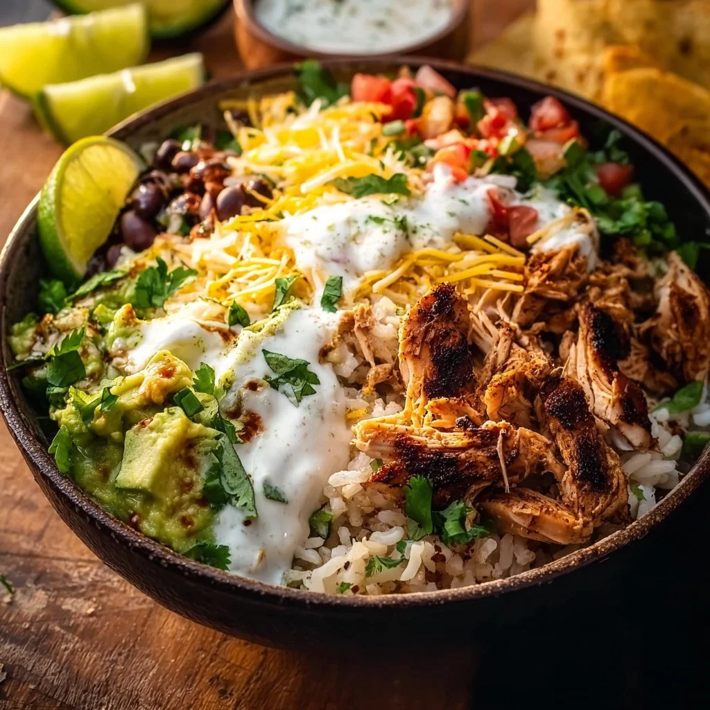 Chicken Burrito Bowls