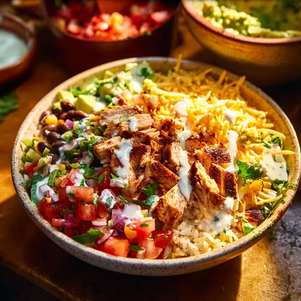 Chicken Burrito Bowls