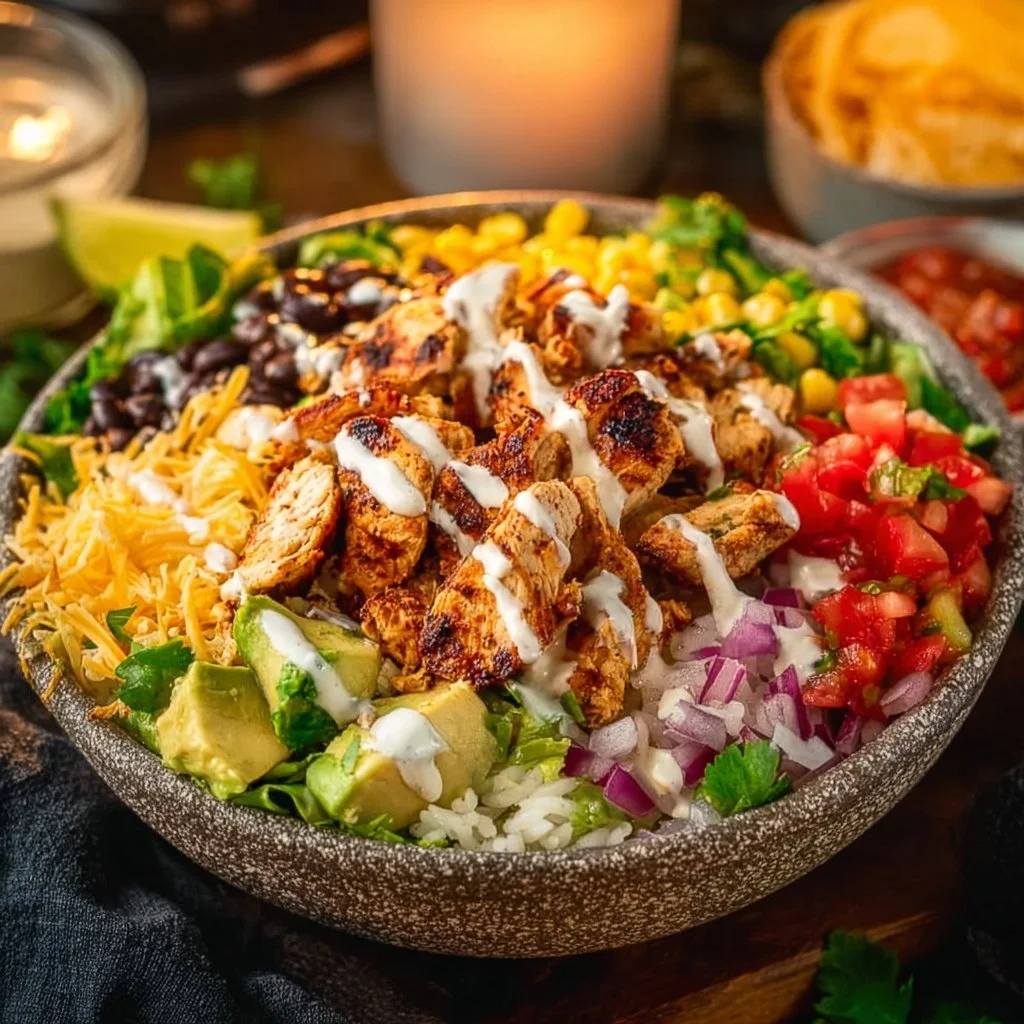 Chicken Burrito Bowls