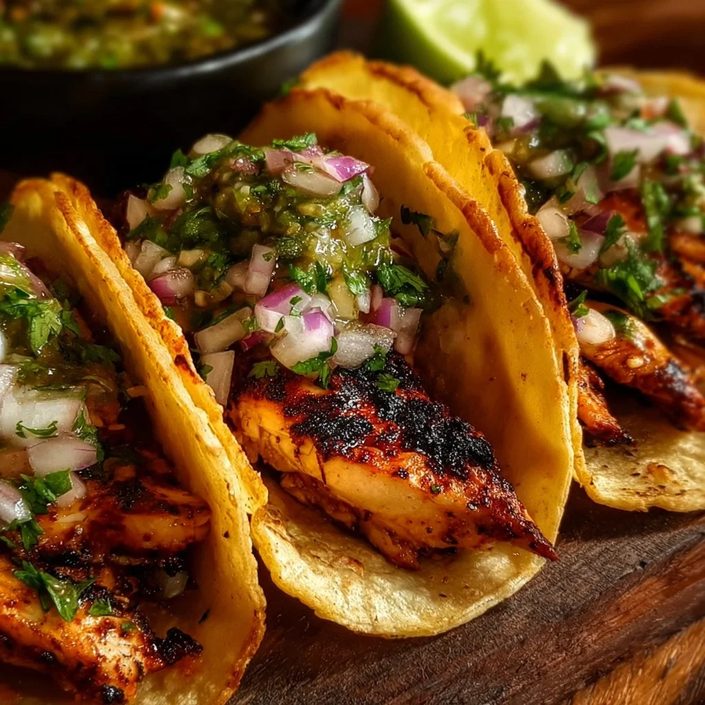 Chicken Street Tacos Recipe