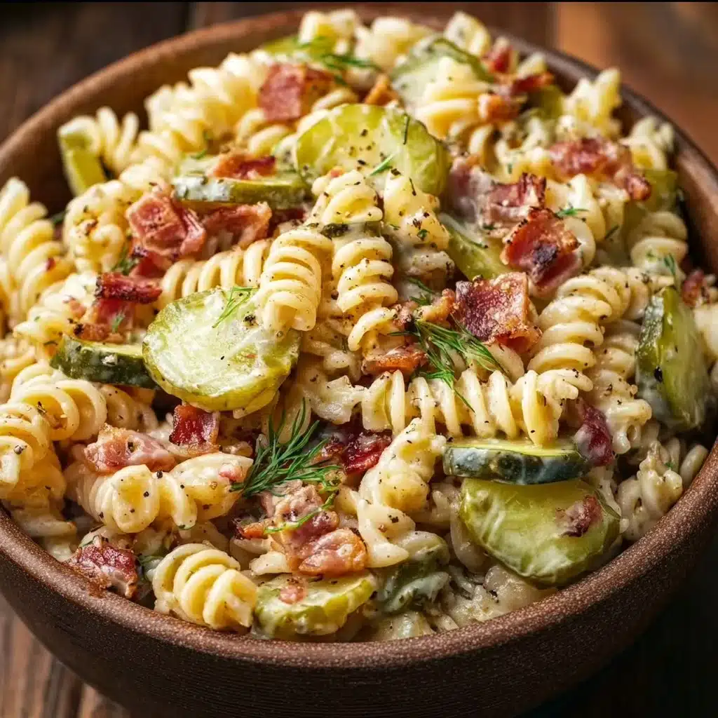 Dill Pickle Bacon Pasta Salad That Will Wow Your Taste Buds