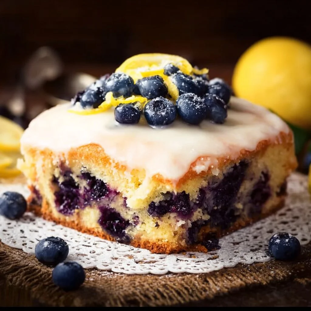 Lemon Blueberry Cake