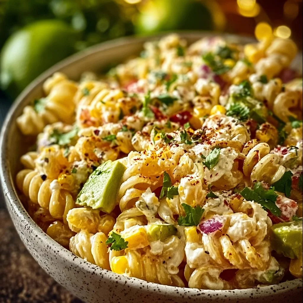 Mexican Street Corn Pasta Salad
