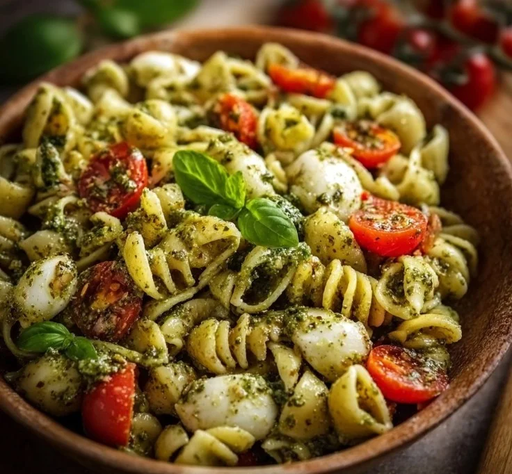 Pasta Salad with Basil Pesto