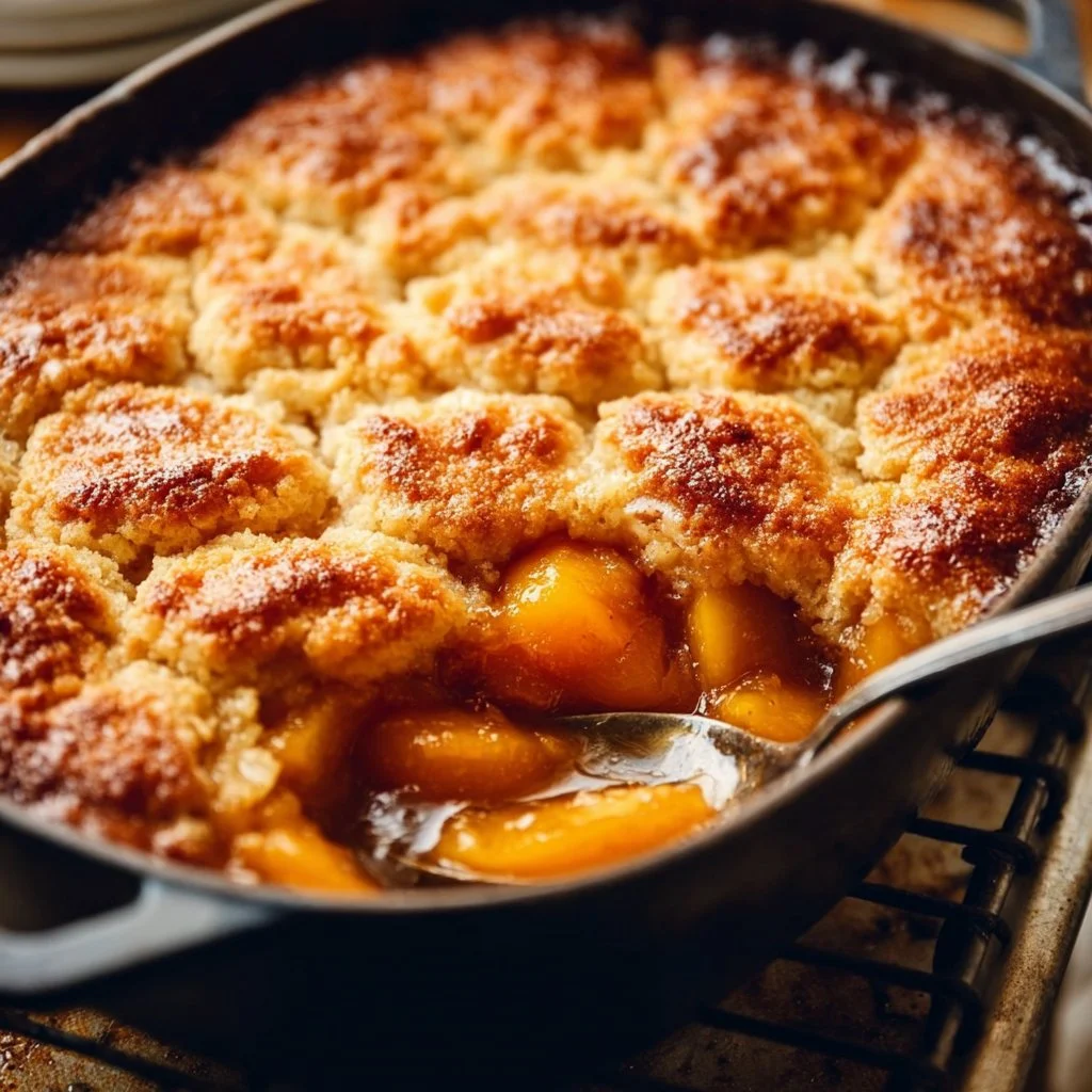 Paula Deen Peach Cobbler