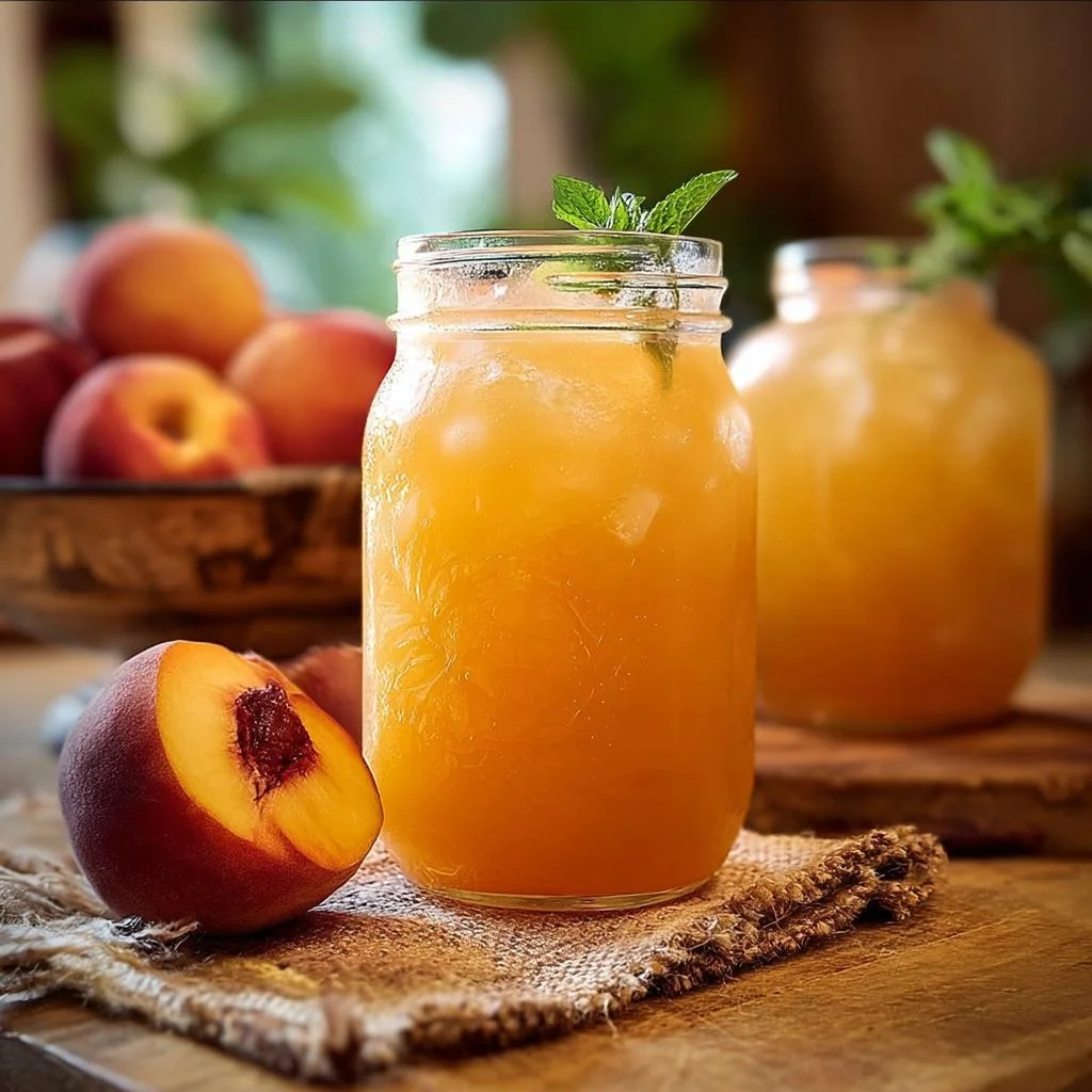 Refreshing Peach Lemonade