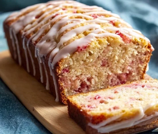 Strawberry Rhubarb Bread