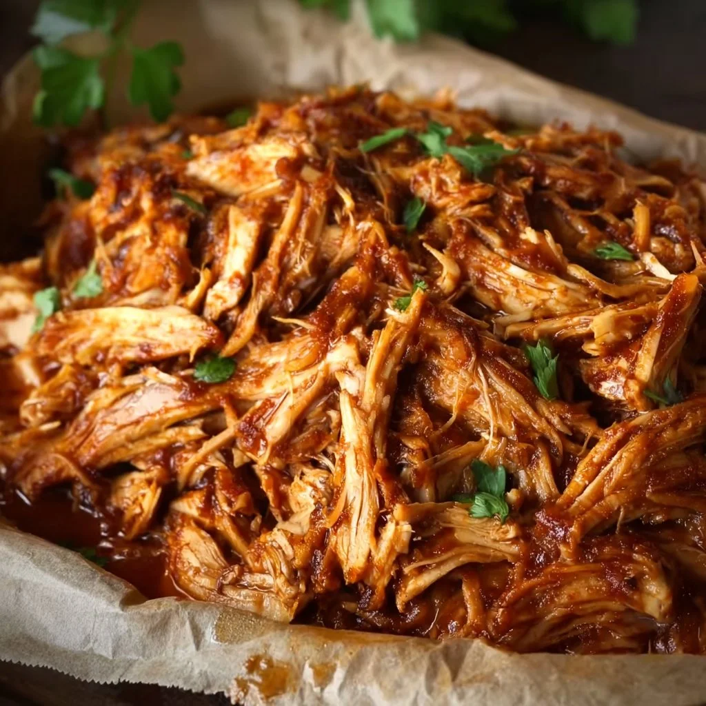 The Best Crockpot BBQ Chicken (Easy Pulled Chicken)