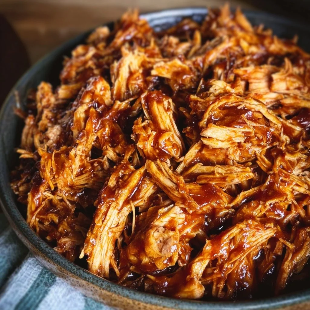 The Best Crockpot BBQ Chicken (Easy Pulled Chicken)