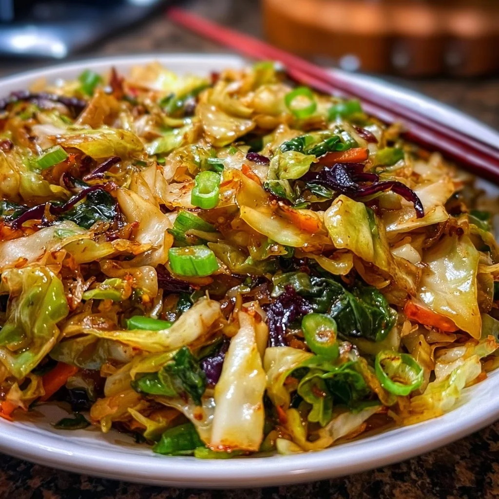 Asian Cabbage Stir Fry