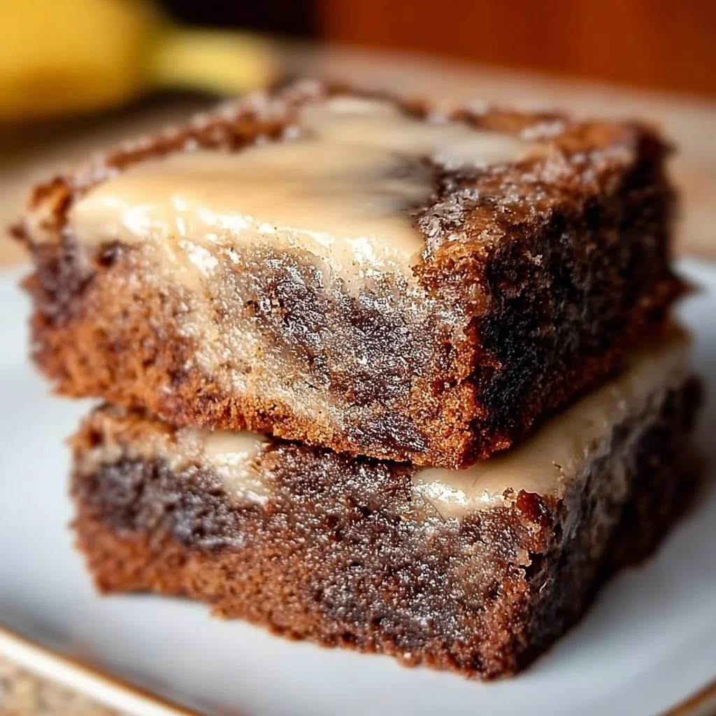 Banana Bread Brownies