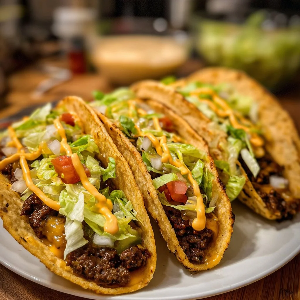 Big Mac Smash Burger Tacos