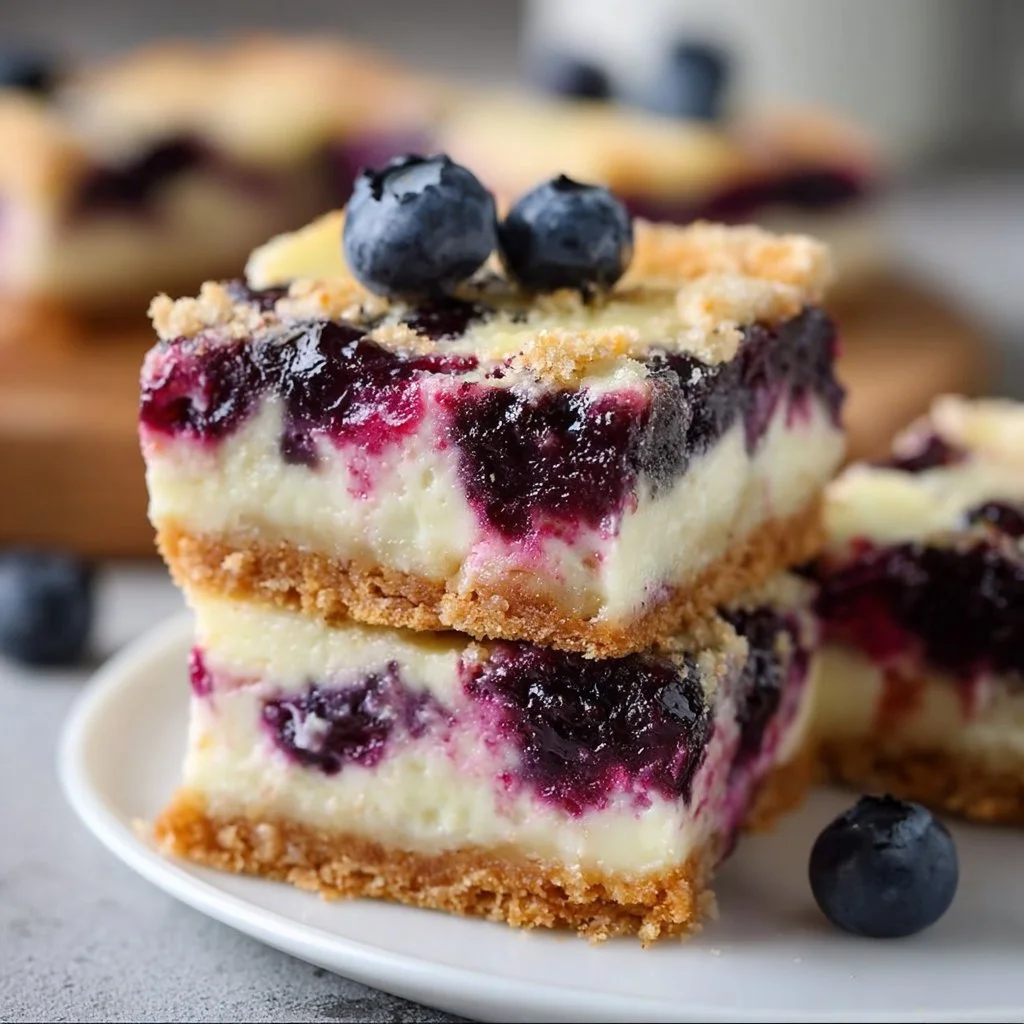 Blueberry Cream Cheese Bars