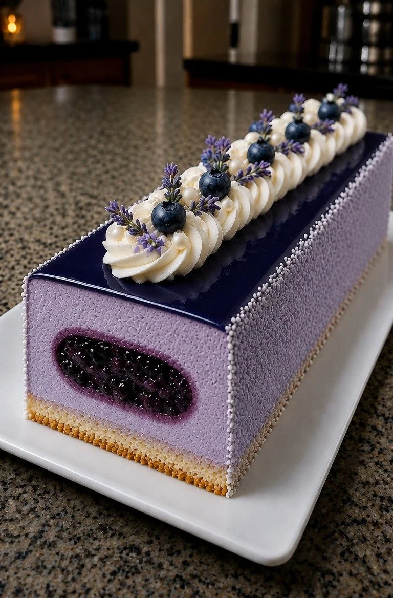 Blueberry Lavender Cake