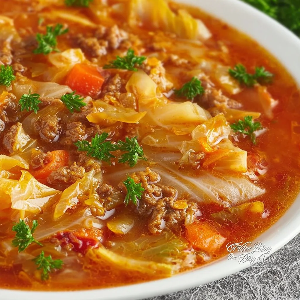 Cabbage Roll Soup: A Cozy Comfort