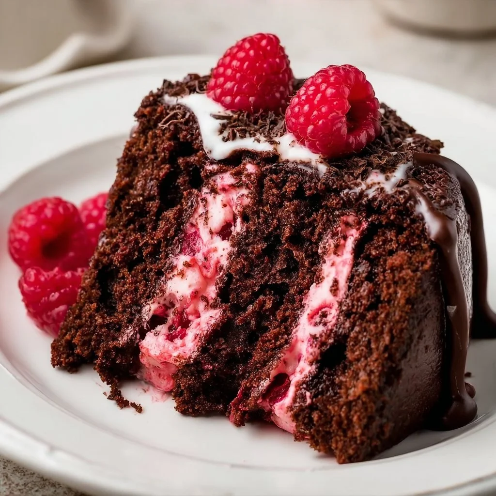 Chocolate Raspberry Cake