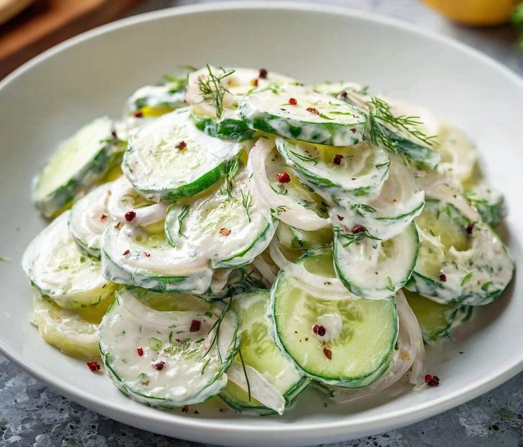 Creamy Cucumber Salad