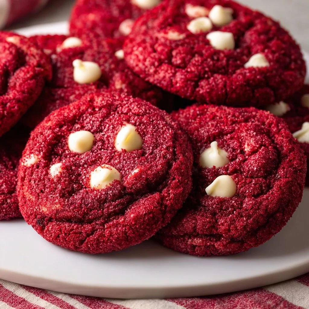 Delicious Red Velvet Cookies