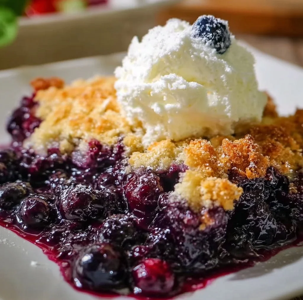 Blueberry Cobbler: Easy Homemade Dessert