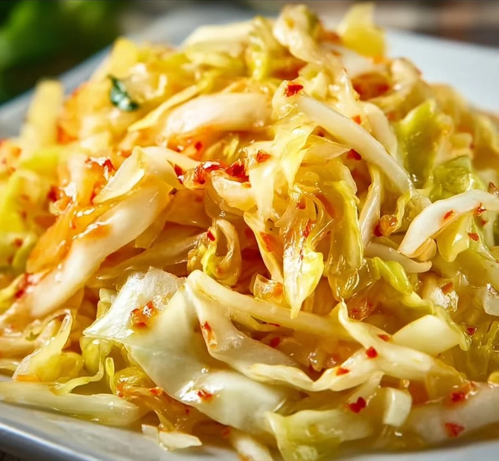 Easy Pickled Cabbage