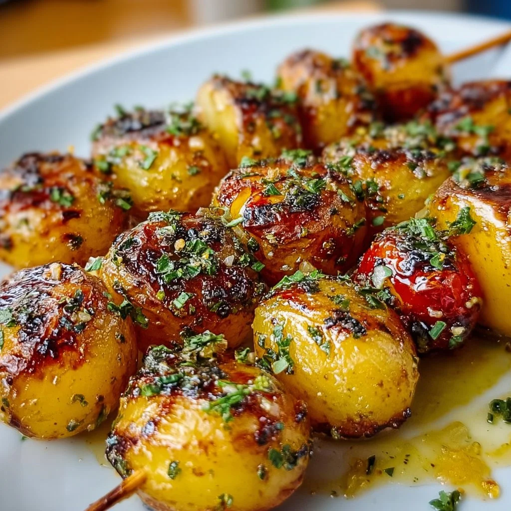 Grilled Potato Skewers