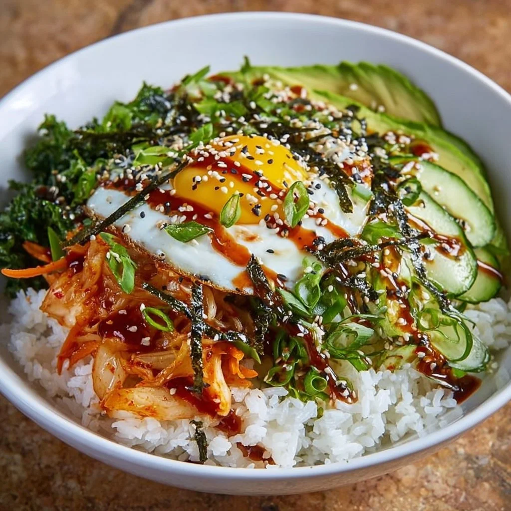 Kimchi Rice Bowl Recipe