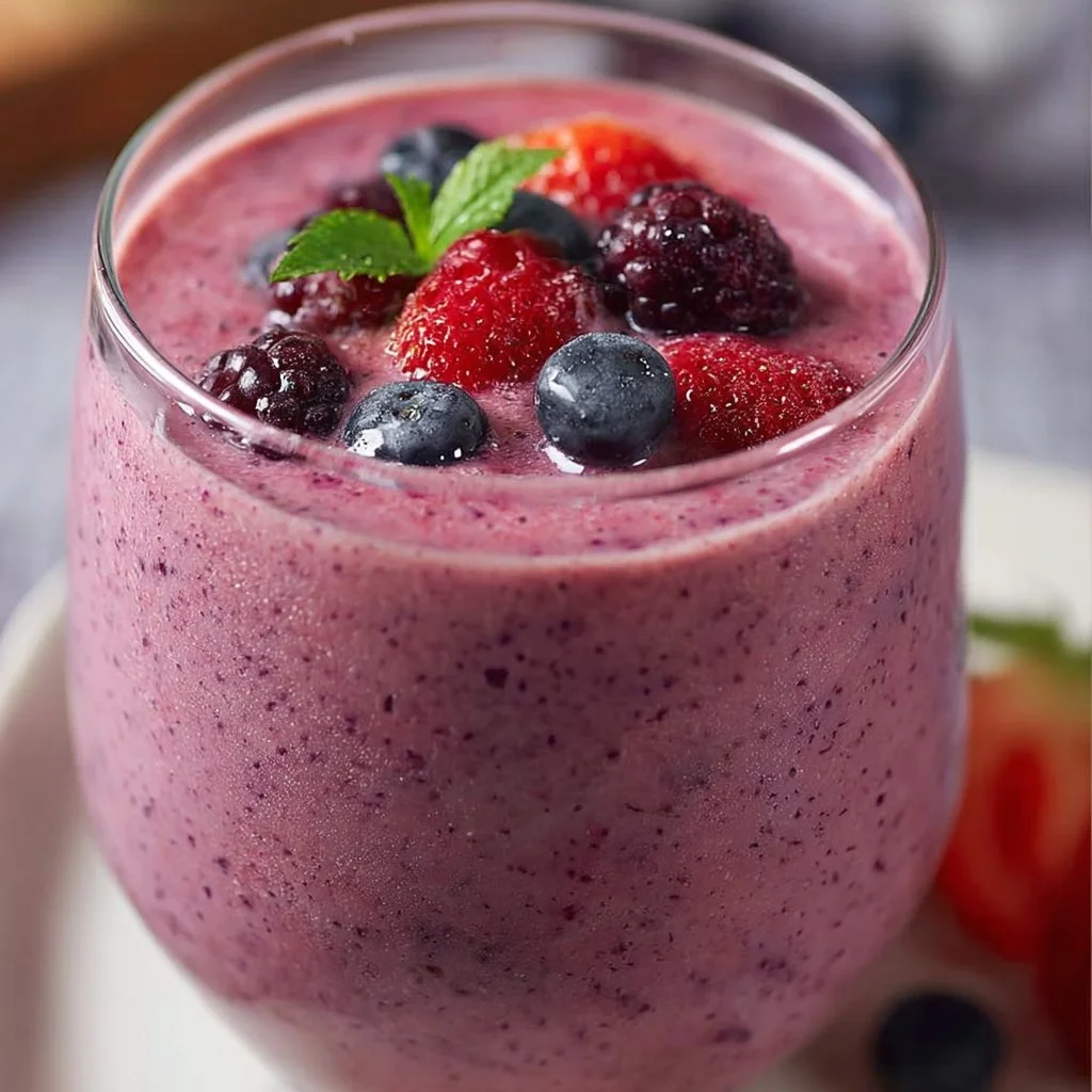 Mixed Berry Smoothie Recipe