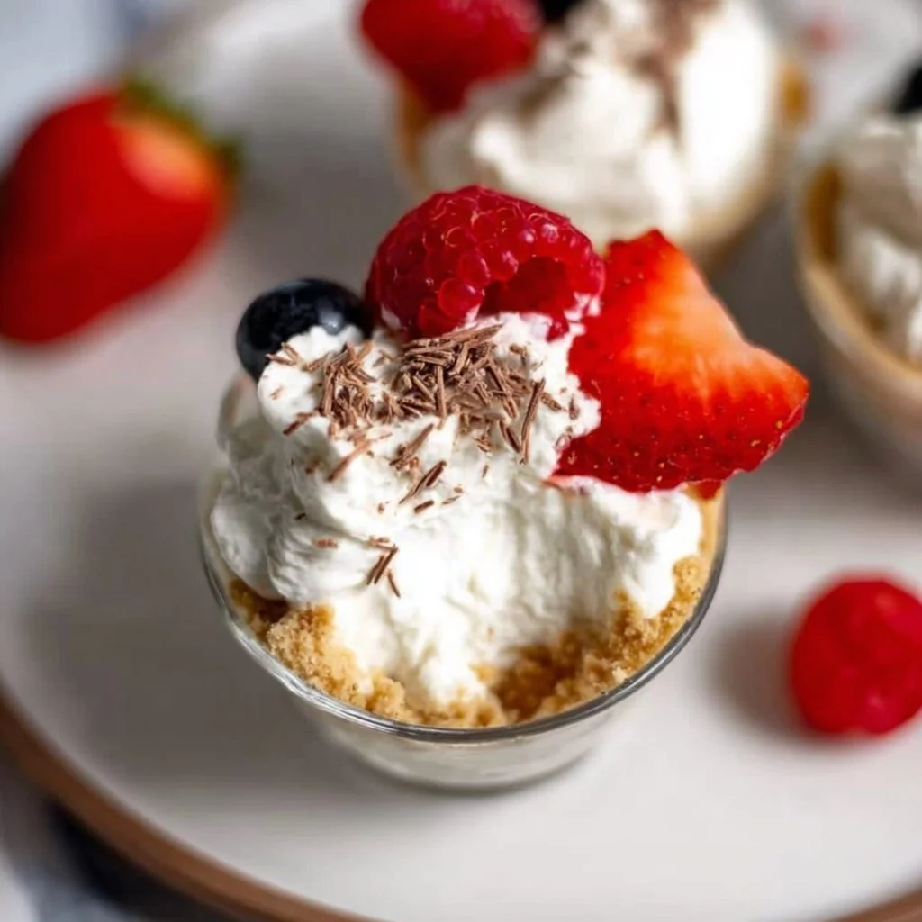 No-Bake Cheesecake Cups