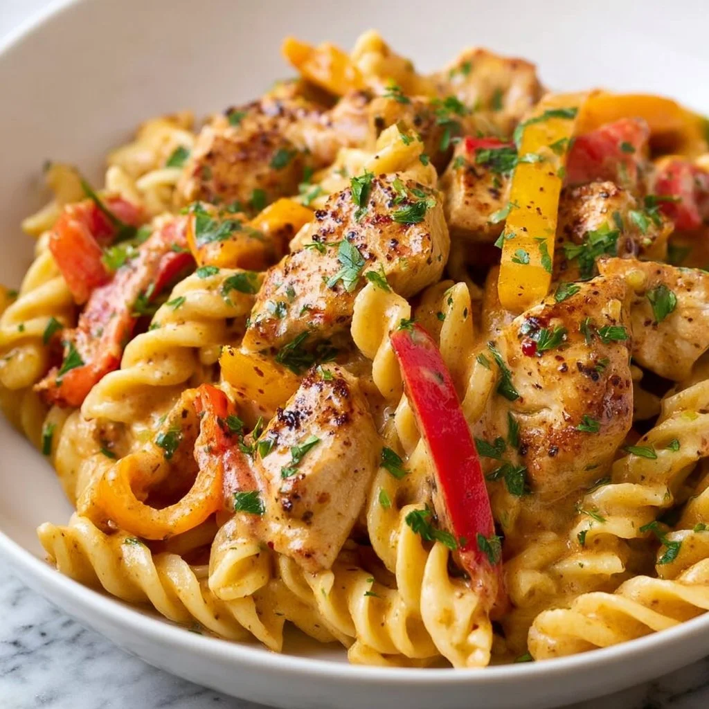 One Pot Cajun Chicken Pasta