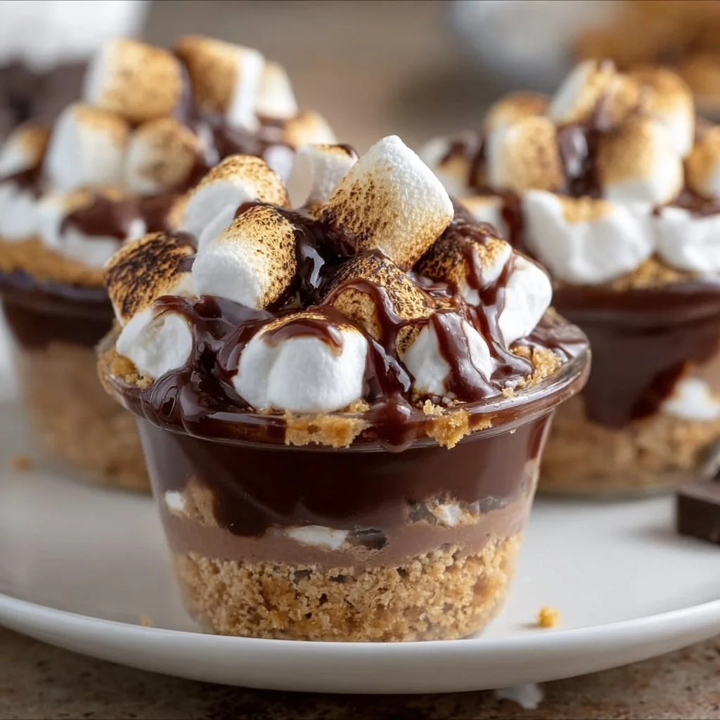 Smores Pudding Cups